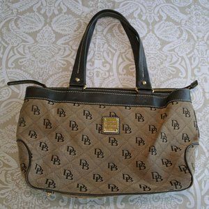 DOONEY & BOURKE Large DB Signature Shoulder Purse